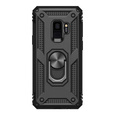 Бронированный Чехол до Samsung Galaxy S9, Nox Case Ring, чёрный
