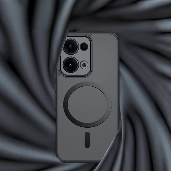 Чехол для Oppo Reno 13, для MagSafe, ERBORD Matt Case, чёрный