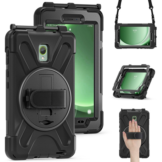 Чохол для Samsung Galaxy Tab Active 3 T570 / 5 X306B, Solid360, чорний