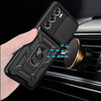 Чехол NOX Camera Slide Realme 14X / Realme C75, CamShield Slide, чёрный