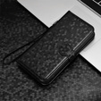 Чохол-фліп для Motorola Moto G56 5G, Wallet Rhombus, чорний