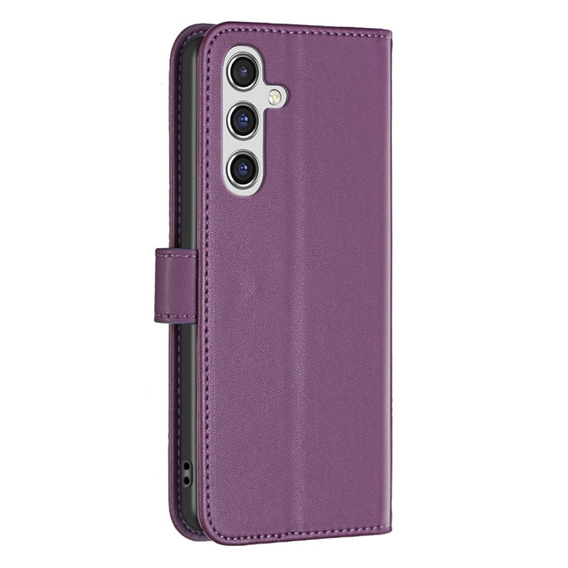 Откидной чехол для Samsung Galaxy A35 5G, BINFEN Wallet, тёмно-фиолетовый