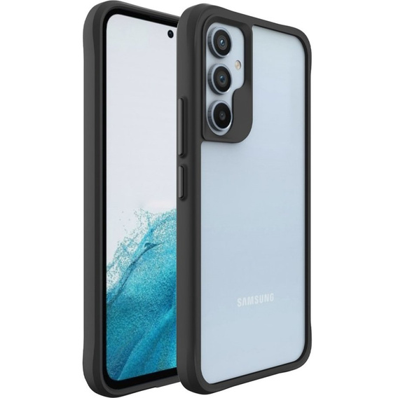 Чoхол до Samsung Galaxy A54 5G, Fusion Hybrid, прозорий / чорний