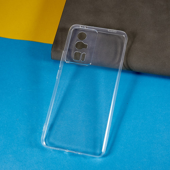 Тонкий корпус для Xiaomi Poco F5 Pro 5G, Slim, прозрачный