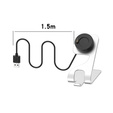 Алюминивое зарядное устройство USB для Garmin Fenix 7/7S/7X/6/6X/6S - Silver