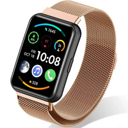 Браслет  MilaneseBand для Huawei Watch Fit 2 - Rose Gold