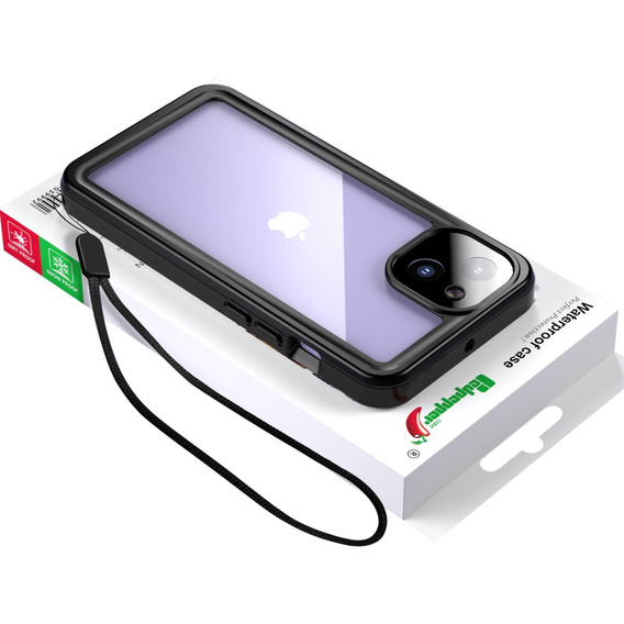 Водонепроникний чохол IP68 для iPhone 13, чорний