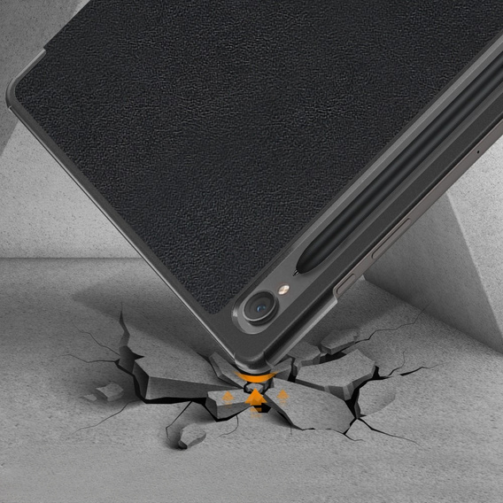 Чохол для Samsung Galaxy Tab S9, Smartcase з місцем для стилуса, чорний