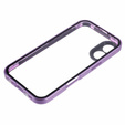Чохол для iPhone 16, Magnetic Dual Glass, фіолетовий