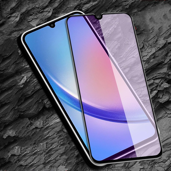 Закаленное стекло 3D для Samsung Galaxy A16, чёрная рама