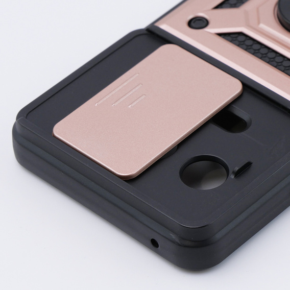 Чехол NOX Camera Slide Realme 11 5G, CamShield Slide, розовый rose gold