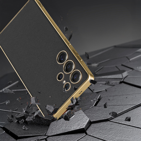 Чoхол до Samsung Galaxy S25 Ultra, GKK Leather, чорний