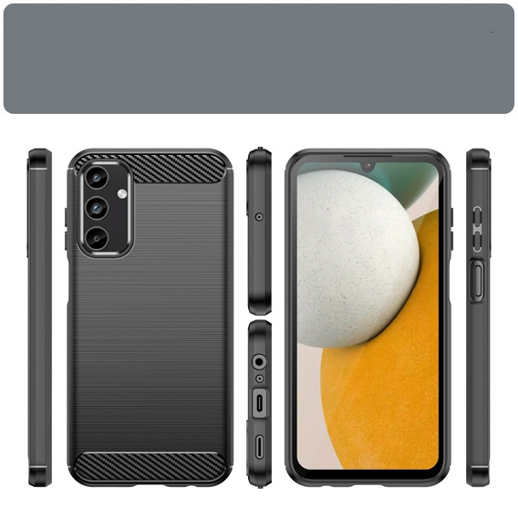 Чoхол до Samsung Galaxy A15 4G / 5G, Carbon, чорний