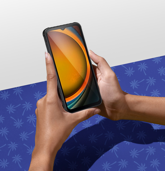 Закаленное стекло Diamond Palm для Samsung Galaxy Xcover 7 Pro / 7