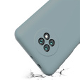 Чoхол до Xiaomi Redmi Note 9T 5G, Silicone Lite, лавандово-сірий