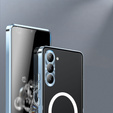 Защитный чехол для камеры Samsung Galaxy S23 FE, CamShield MagSafe, прозрачный / синий