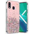 Чoхол до Samsung Galaxy A40, Glittery, рожевий