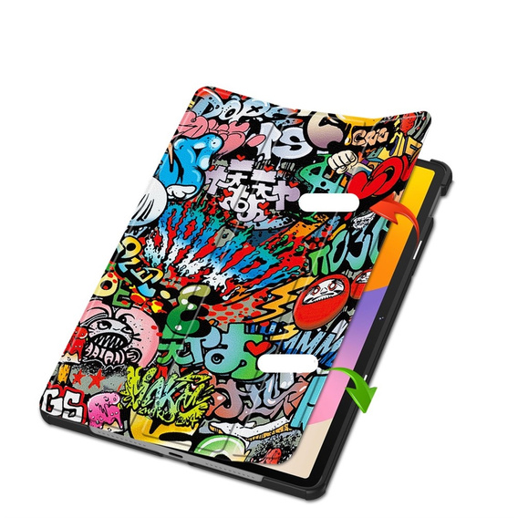 Чохол для Huawei MatePad SE 11 2024, Smartcase, graffiti