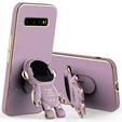 Чoхол до Samsung Galaxy S10, Astronaut, фіолетовий
