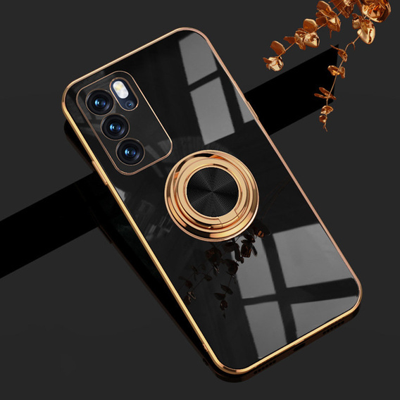 Чoхол до Oppo Reno 6 5G, Electro Ring, чорний
