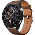 2в1 чохол та захисне скло для годинника Huawei Watch GT 3 46mm, чорний