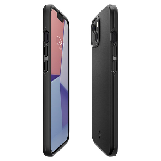 Чoхол SPIGEN до iPhone 13, Thin Fit, Black