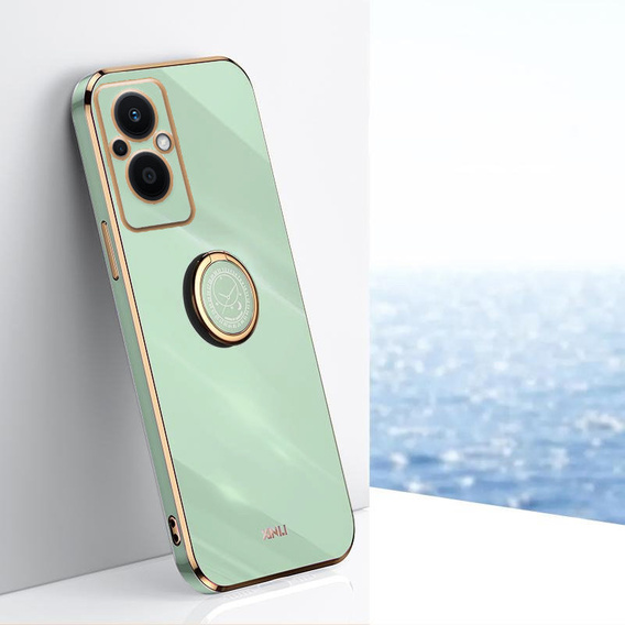 Чoхол до Oppo Reno7 Lite, Electro Ring, м'ятний 
