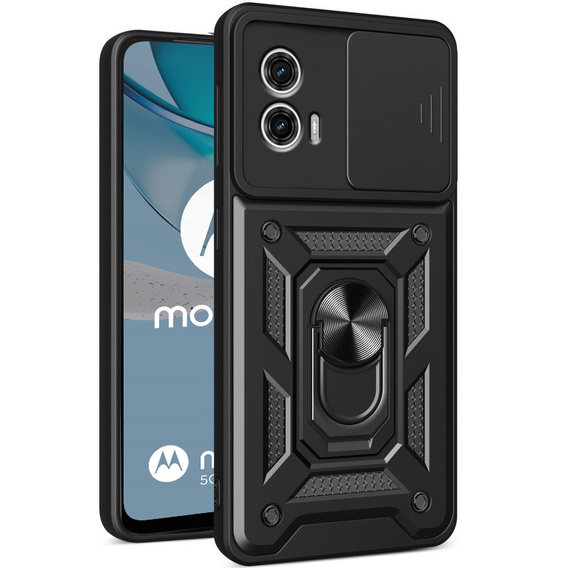 Чехол NOX Camera Slide Motorola Moto G53 5G, CamShield Slide, чёрный