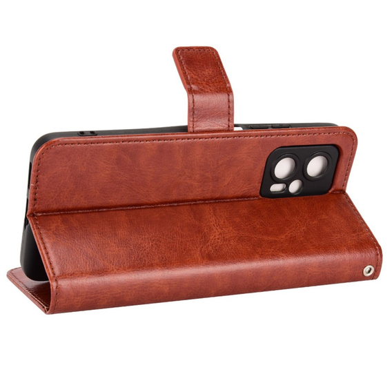 Чoхол Wallet до Xiaomi Poco X4 GT 5G, Brown