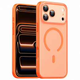Матовый чехол для iPhone 17 Pro Max, для MagSafe, с защитой камеры