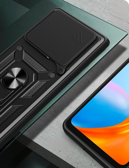 Чехол NOX Camera Slide Xiaomi Poco F7 Ultra, CamShield Slide, чёрный