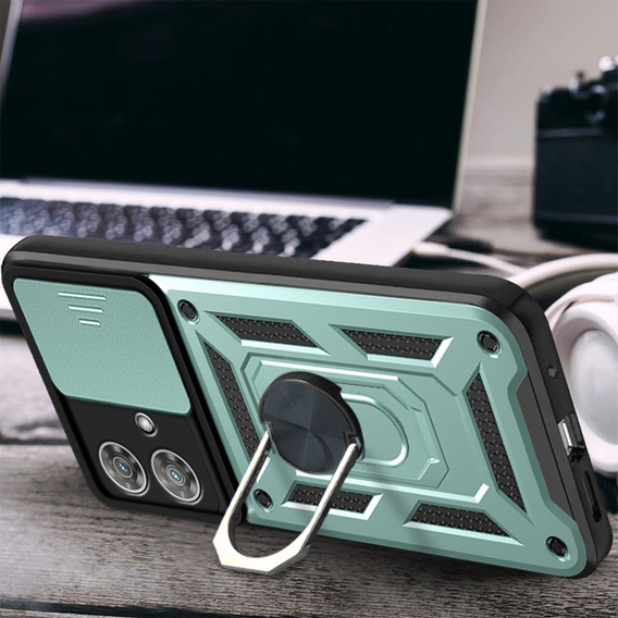 Чохол NOX Camera Slide Motorola Edge 40 Neo, CamShield Slide, зелений