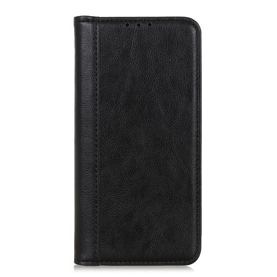 Флип-кейс для Sony Xperia 10 VI, Split Leather, чёрный