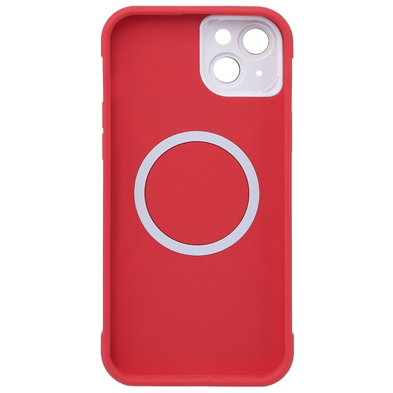 Чохол для iPhone 15, ERBORD Armor Mag, червоний