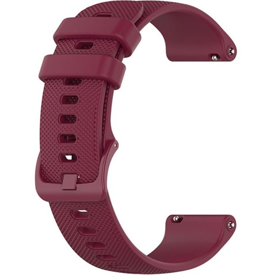 Силиконовый ремешок до Huawei Watch GT Runner / GT 3 46mm, Wine Red