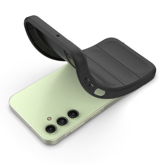 Чехол до Samsung Galaxy A15, Gaming Shockproof, чёрный + 9H стекло 