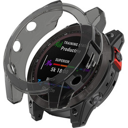 Чехол TPU Frame для Garmin Fenix 7x, Transparent Black