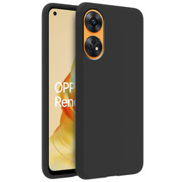 Тонкий чохол до Oppo Reno8 T, Slim, чорний