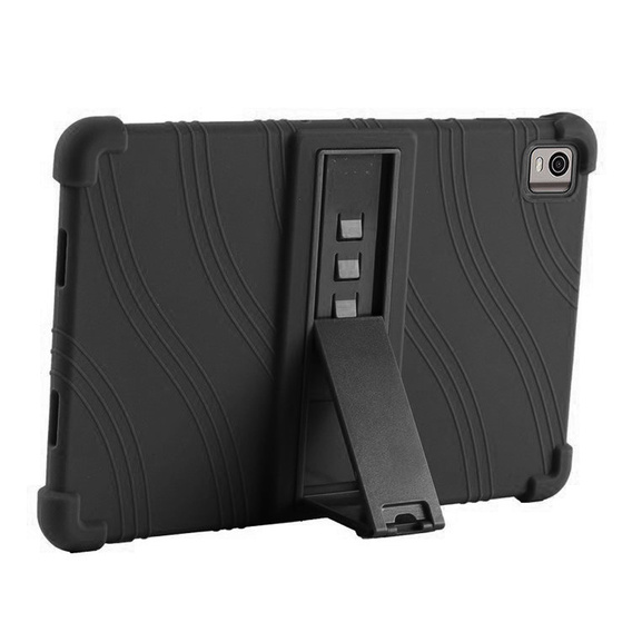 Силиконовый чехол для Nokia T21, Impact, бронированный, чёрный