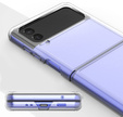 Чехол Rubberized Hard PC Shell для Samsung Galaxy Z Flip3 5G,  Transparent