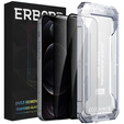 2x Загартоване захисне скло для iPhone 12 Pro Max, ERBORD 9H Easy App Anti-Peep