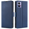 Чохол-книжка для Motorola Edge 30 Neo 5G, Wallet Thin Magnet, темно-синій 