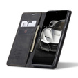 Чехол CASEME для Xiaomi do Redmi Note 9s / 9 Pro, Leather Wallet Case, чёрный