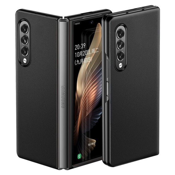 Шкіряний чохол для Samsung Galaxy Z Fold3 5G, leather hybrid, м'яти