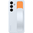Оригинальный чехол Samsung для Galaxy S24, Silicone Standing Grip Case, светло-синий