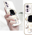 Чехол до Oppo Reno 11F 5G, Astronaut, белый