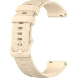 Силиконовый ремешок 18mm до Garmin Vivomove 3S / Vivoactive 4S, Beige