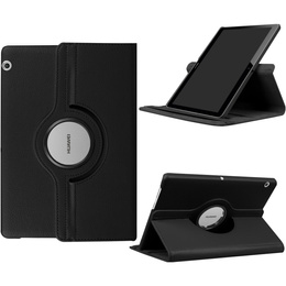 Чехол для Huawei MediaPad T3 10 TB330FU 10.95", вращающийся на 360, чёрный