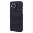 Чехол для iPhone 15 Pro Max, Aramid Fiber Cover, чёрный