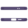 Чохол Spigen для Samsung Galaxy S24, Liquid Air, фіолетовий + 9H Tempered Glass